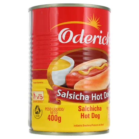 SALSICHA ODERICH HOT DOG 230G 360-33