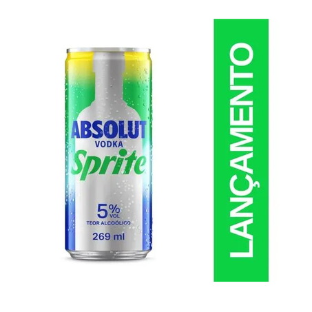 DRINK VODKA ABSOLUT + SPRITE LT 269ML 360-1