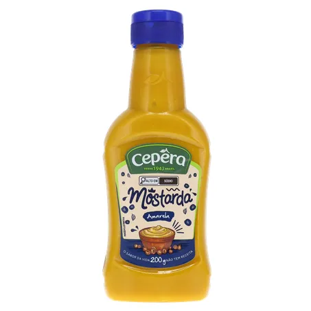 Mostarda Amarela Cepêra 200g 360-0