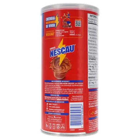 Achocolatado em Pó Nescau Lata 370gr 360-15
