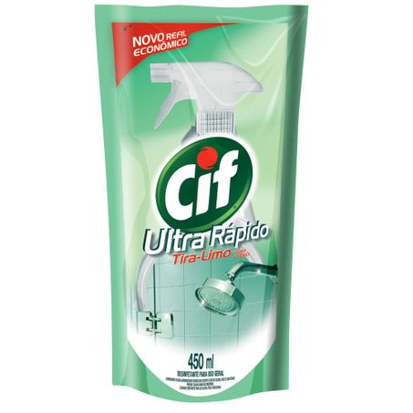 LIMPADOR TIRA-LIMO ULTRA RÁPIDO CIF REFIL