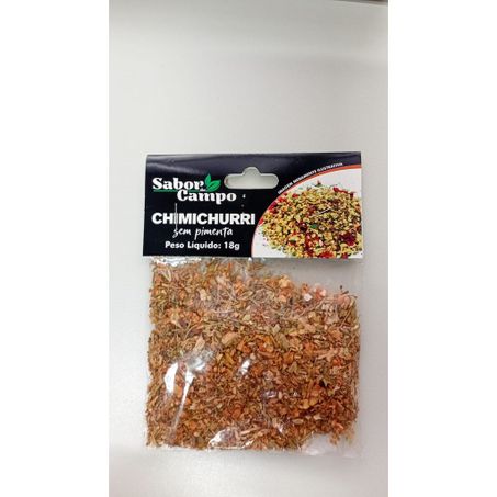 Chimichurri sem pimenta sabor do campo 18g