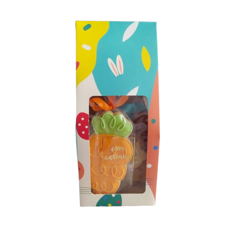 CAIXA ARTESANAL CENOURA E BISCOITO