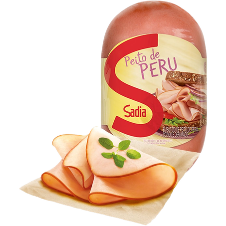 Peito Peru Sadia Kg Defumado Light Pedaco Fatiado