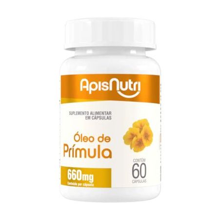 ÓLEO DE PRÍMULA 660MG 60CAPS APISNUTRI