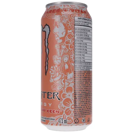 Energético Monster Zero Peachy Keen Lt 473ml 360-8