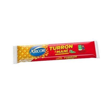 Torrone amendoim arcor mani 25g