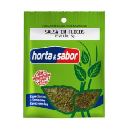 Salsa flocos horta & sabor 5g