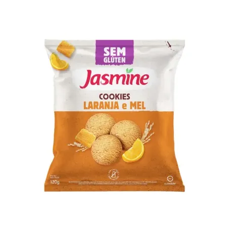 COOKIE LARANJA E MEL SEM GLÚTEN 120G - JASMINE