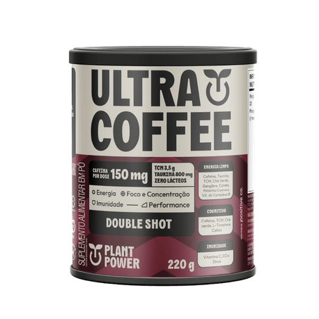 ULTRA COFFE DOUBLE 220G - PLANT POWER