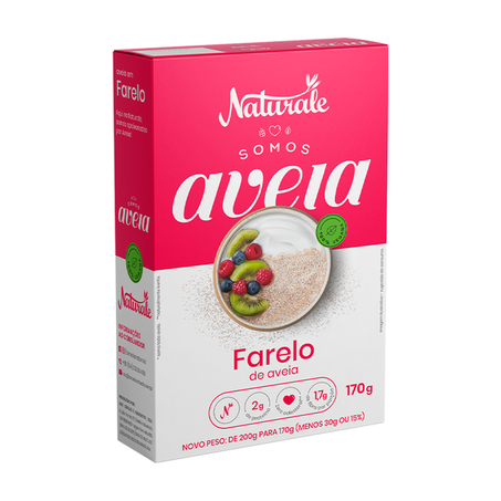 FARELO DE AVEIA NATURALE 170G