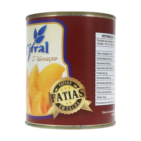 Pessego citral fatias 400g 360-5