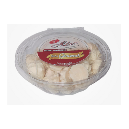Biscoito Milano Amanteigado Laka Branco Pote 280g 
 