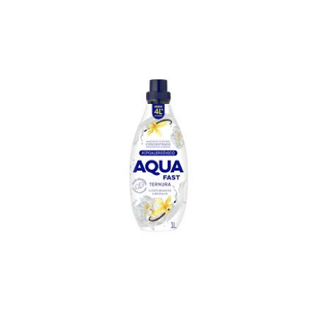 Amaciante aquafast concentrado branco ternura 1l*