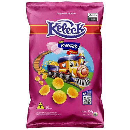 SALGADINHO KELECK MAX PRESUNTO 150G