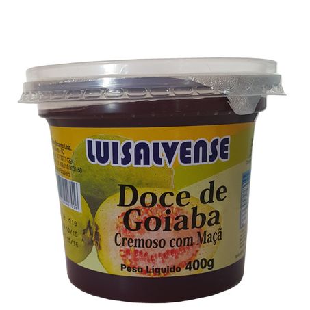 Doce de fruta luisalvense goiaba 400g