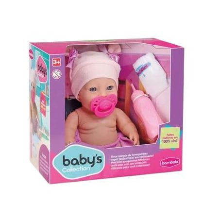 BONECA COLETION BABY BY FAZ XIXI BAMBOLA 