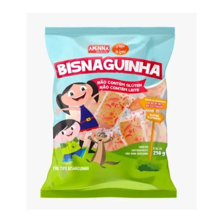 PAO BISNAGUINHA AMINNA S/GLUTE