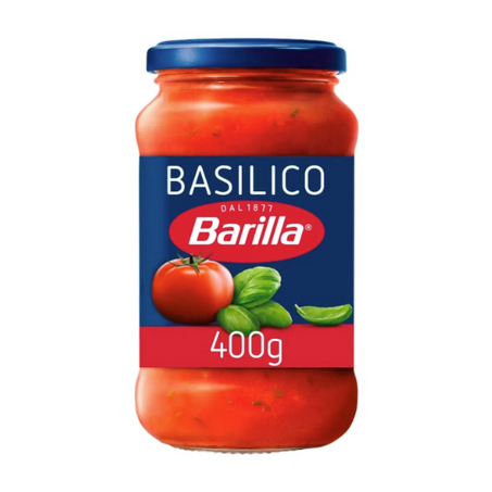 MOLHO BARILLA BASILICO 400G MANJERICAO