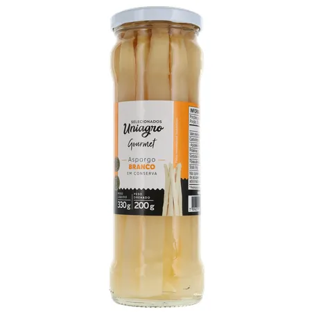 ASPARGO BRANCO UNIAGRO 200G 360-2
