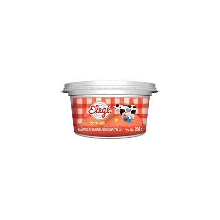Manteiga elege extra c/sal pote 200g