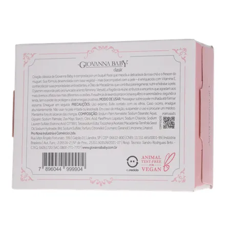 Sabonete Barra Giovanna Baby Classic 90g 360-20