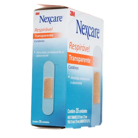 Curativo Nexcare Transparente Caixa 35un 
  360-30
