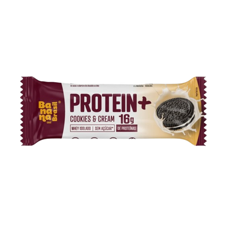 Barra proteina ban brasil cookies 50g