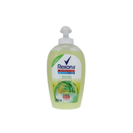 Sabonete Líquido Rexona Antibacterial para as Mãos Erva-Doce  Frasco 250ml 360-0