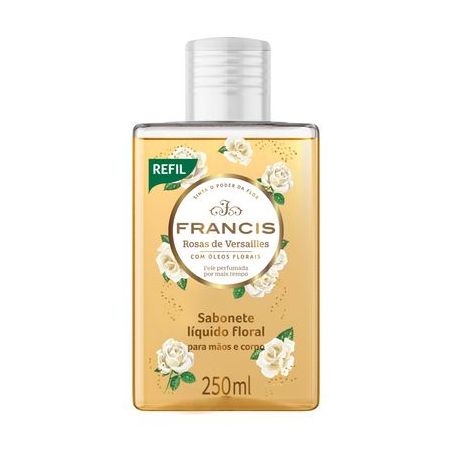 Sabonete liquido floral rosas versailles francis 250ml