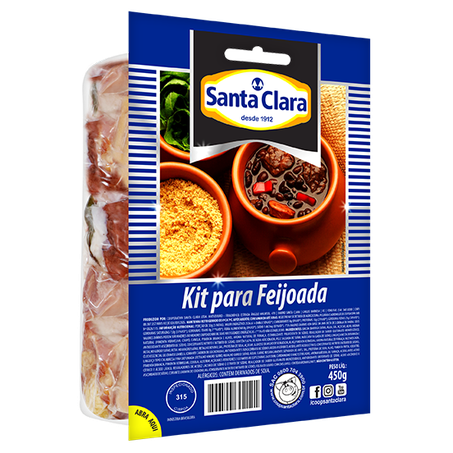 KIT P/FEIJOADA SANTA CLARA 450 G                  