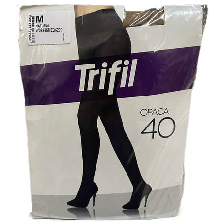 Meia calca trifil fio40 media natural
