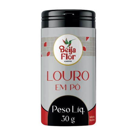 Louro em pó Beija Flor tubo 30g