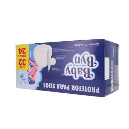 PROTETOR P/SEIOS BABY BYN LEVE 32 PAGUE 24UNID 360-21