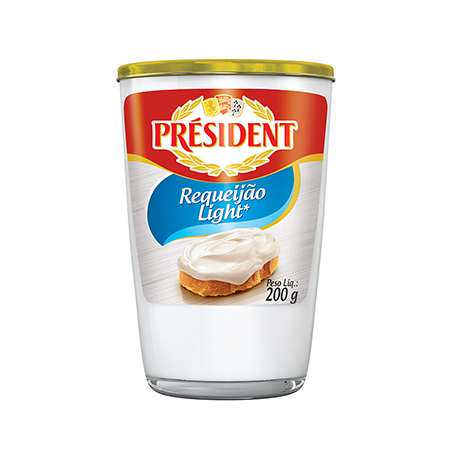 Requeijao president light 220g