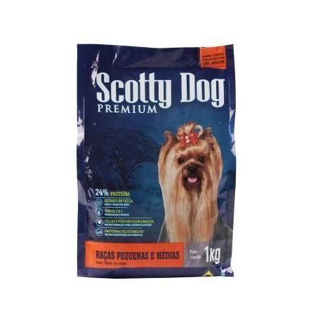 Ração Scotty Dog Raças Pequenas 1kg 
 