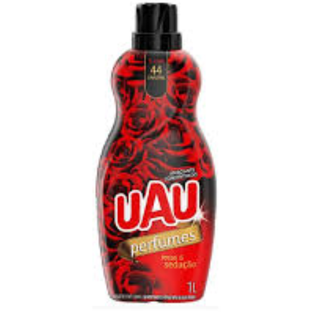 Amaciante uau perfumes 1l concentrado rosas e seducao