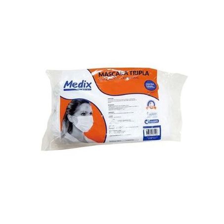 Máscara Descartável Medix C/50