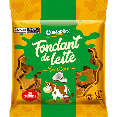 FONDANT DE LEITE C/COCO GUIMARÃES 160G
