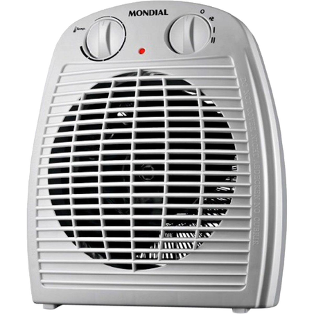 Aquecedor Mondial A-08-A AR-2 127V - 2 Níveis de Potência - Controle de Temperatura por Termostato