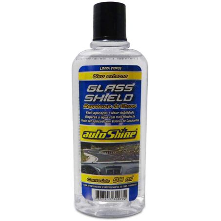 Limpador Auto Glass Shield 90ml Repelente De Chuva