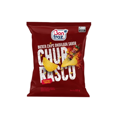 Batata Bontraz Ondulada Churrasco Pacote 225g