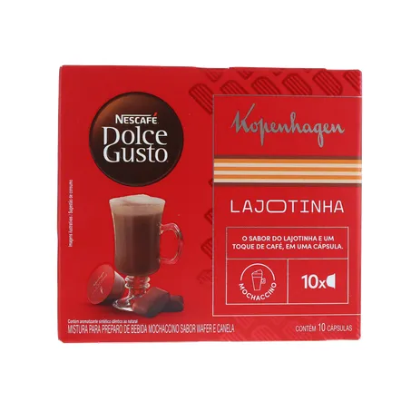 Cápsula Dolce Gusto 170g - Kopenhagen - Lajotinha