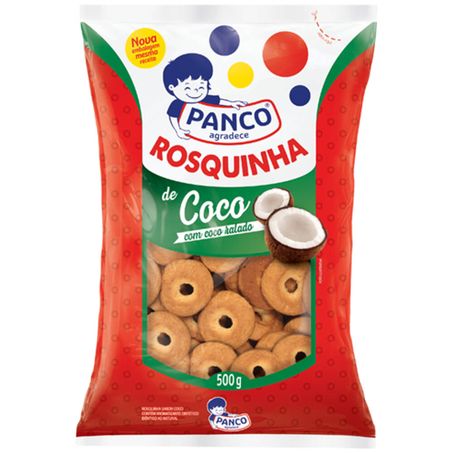Bisc Panco Rosquinhas 500g Coco