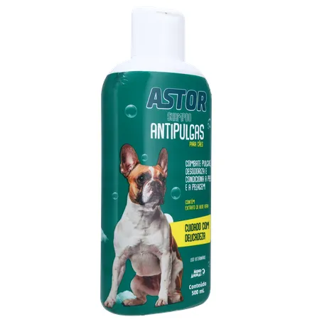 SHAMPOO ASTOR ANTIPULGAS PARA CAES 500ML 360-33