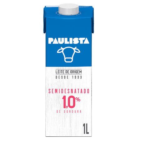 Leite Paulista Semidesnatado tp 1L