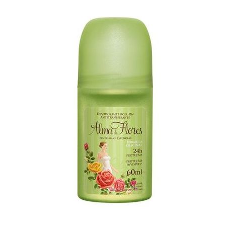 Desodorante Feminino Alma de Flores Original Embalagem Rollon 60ML