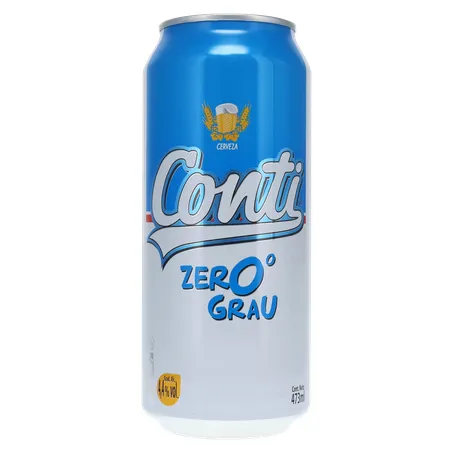 Cerveja conti zero grau latao 473ml 360-0