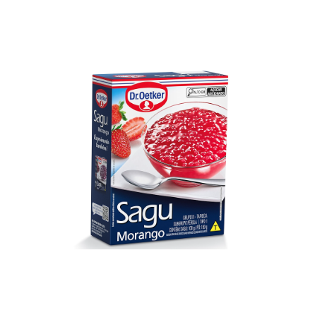 Sagu Sabor Morango Dr. Oetker 150G