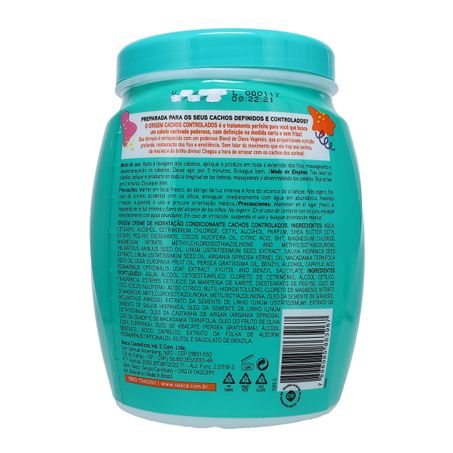 Creme de Hidratação Nazca Origem Cachos Controlados Pote 1Kg 360-2